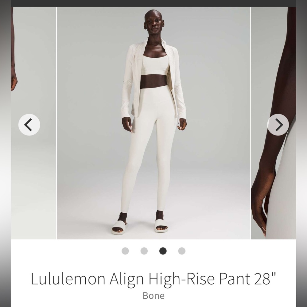NWOT Lululemon athletica Women's High-Rise Pants 25